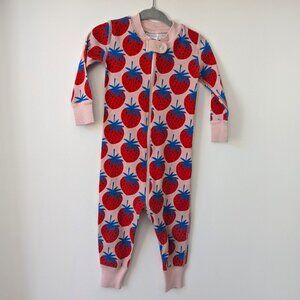 Hanna Andersson Strawberry OnePiece Pajamas